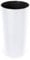 Tymar Pot de fleurs haut à l'intérieur, grand pot de fleurs, blanc, diamètre : 30 cm