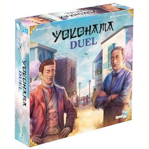 Synapses Games Yokohama Duell, Brettspiel, ab 12 Jahren, für 2 Spieler, 45 Minuten Spieldauer