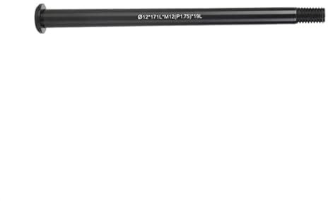Perno Passante Bici, Perno Passante Per Bicicletta Sostituzione perno passante anteriore posteriore Uso apto para bicicletta 12/15mm 122-181L P1.5/P1.75 Mozzi Uso apto para tubo in lega MTB Uso apto p