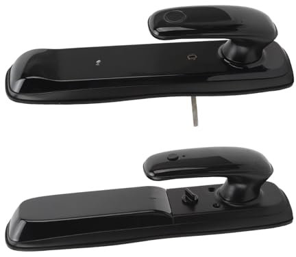 Fdit Smart Lock Face Recognition Fingerprint Entry Door Lock with Keypad for Home Security Aluminum Alloy