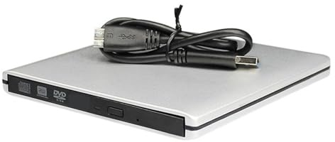 USB 3.0 External Portable Blu-Ray Combo Player DVD CD Burner ReWriter Drive Easy To Use