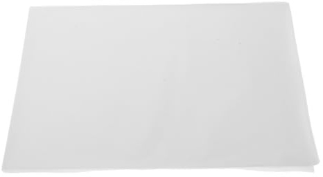 Healvian 100 Stück Transparente Wasserlösliche Stickfolie 20 X 30cm Waschbares Stickvlies als Auflösbarer Stabilisator für Quilts und Stickmaschinen