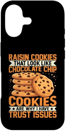 Raisin Cookies That Look Like Chocolate Chip Cookies Are Why Case for iPhone 17