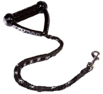 EzyDog Cujo Hundeleine, schwarz, 64 cm