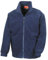 Ergebnis durchgehendem Reißverschluss Active Fleece L,Navy