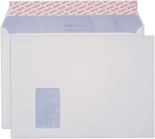 Elco 34799 Premium Briefumschlag, C4, 120 g, weiß