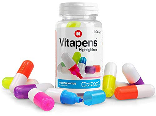 Mustard Vitapens Highlighter Pens