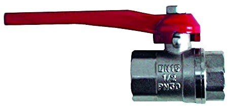 Kippen 5002A - Valvola a Sfera F/F - 1/2 con Maniglia a Leva. N.a