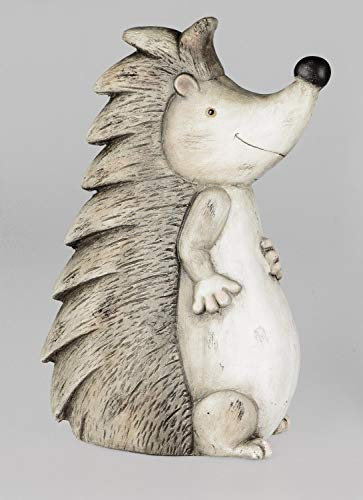 formano Dekofigur Igel stehend H. 56cm Creme braun