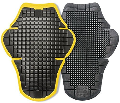SPIDI, WARRIOR L2, Herren-Motorradjacke, Farbe Schwarz und Gelb, Größe S, hoch abriebfest, atmungsaktiv, mit reflektierenden Bereichen, um im Dunkeln besser gesehen zu werden