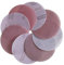 SENRISE Sanding Mesh Discs, 5Pcs 150mm 6 P120 Grits, Hook & Loop, Dust Extraction, Paintwork, Red, Mesh, Fabric, Angle Grinder, Orbital Sander, Palm Sander, Manual Use