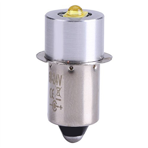 5W 6-24V P13.5S LED Flashlight Bulb High Bright LED Emergency Work Light Lamp Replacement for Flashlights Bulb Torches