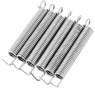 Professionelle Gitarren Tremolo Federn Set, 6 Stück, für ST Typ E-Gitarren, 6,95 x 0,86 cm
