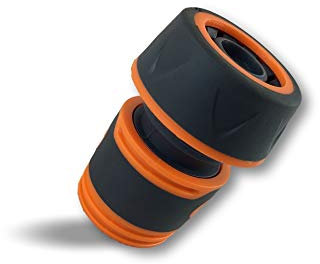 Raccord de tuyau d'arrosage | Lot de 10 | Pour jonction tuyaux Ø 19 mm avec tétines standards | Matériau PP et ABS | Résistant au gel | Longue durée de vie | Kibros JRA19x10