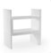 Multipurpose Desk Storage Organiser | White Adjustable Racks, Shelves & Drawers Book Shelf | Storage Shelf | Office Organisation | M&W