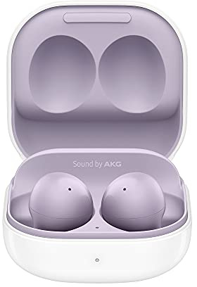 Samsung Galaxy Buds2, Kabellose Kopfhörer, Wireless Earbuds, Geräuschunterdrückung (ANC), ausdauernder Akku, 3 Mikrofone, Lavender
