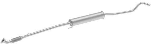 HELLA 8LC 366 024-731 Mittelschalldämpfer - Easy2Fit® Kit - mitte - dreiteilig - Set mit Anbauteilen