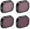 Uvafly Mini 4 Pro ND-Filter, Neutraldichtefilter, Kameraobjektivfilter-Set für DJI Mini 4 Pro Drohnenzubehör, 4er-Pack (ND8/ND16/ND32/ND64) – Kunststoffversion