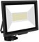 RIGIDON 1x 100W Luci da Esterno, 10000 Lumens Faretto Led, Fari di Sicurezza, Proiettore Led Esterno, Faretti LED Lampada Luce Bianca Freddo 6000K, IP66 Per Giardino Cortile Garage Piazza Officina