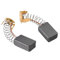 Lot de 2 balais de charbon pour perceuse électrique 15 x 9 x 6 mm