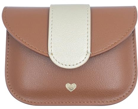 Manahia Porte Monnaie Femme - Coeur - Cadeau Femme aniversaire - Cadeau pour Une Amie - Cadeau Copine - Saint Valentin, Anniversaire Copine - - Cadeau mariée - Portefeuille Femme