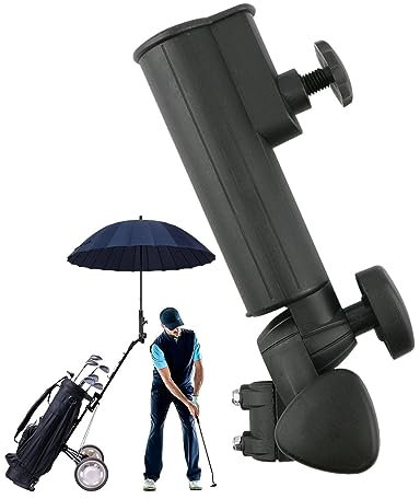 Support de Parapluie pour Chariot de Golf, Porte-Parapluie pour Chariot de Golf, Chariot de Golf Portable, Porte-Parapluie réglable, Porte-Parapluie de Chariot de Chariot de Chariot pour Chariot