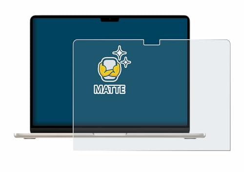 BROTECT Protector Pantalla Anti-Reflejos para Apple MacBook Air 15 M3 2024 / M2 2022 Película Mate Anti-Huellas