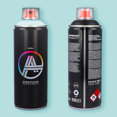 Double A Spraypaint Sprühdose 400ml Sprühfarbe Acryllack Sprühlack matt hochdeckend DIY Kunststoff Metall Möbel Deko (DA-194 Opal)