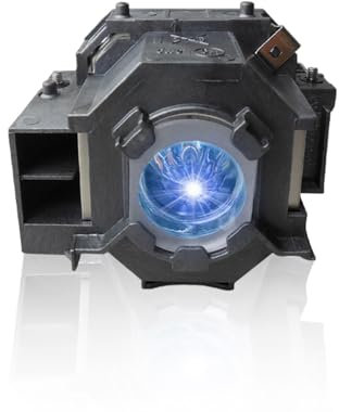 Poxtedsr EL PLP42 Lampe de remplacement pour projecteur compatible avec EPSON EB-410WE EMP-280 EMP-400WE EMP-410We EMP-822 EMP-822H EMP-83 EMP-83C EMP-83H EMP-83HE EMP-X56 EMP-x68 avec boîtier