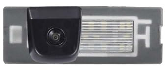 HD Auto Kennzeichenbeleuchtung Rückfahrkamera Einparkkamera Rückfahrsystem Einparkhilfe Fahrzeugsicherheitskamera Kompatibel mit FIAT Panda Mk3 Mk4 Type 169 312 319 /OEM: 71734797 71771501