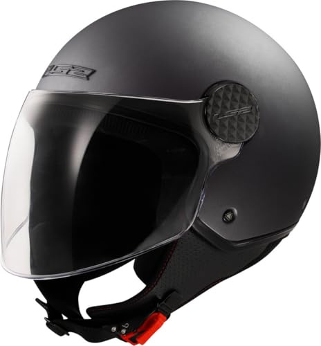 LS2, Jet-Motorradhelm SPHERE LUX II SOLID Matt Titanium, XL