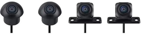 Retrovisor Cámara Cámara Panorámica 360° AHD1080P HD Trasera/Delantera/Izquierda/Derecha 360 Accesorios Panorámicos para Radio Multimedia Android De Coche Cámara Marcha Atras