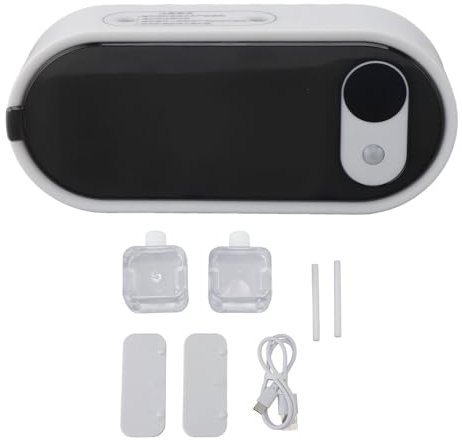 Smart Aromatherapy Diffuser Wall Mounted, Large Capacity 1800mAh Rechargeable Wireless Body Sensor Essential Oil Diffuser, Auto Motion Detection, Quiet Operation