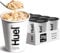 Huel Hot & Savoury Cups, Spaghetti Carbonara (8 x Pots), High-Protein Vegan Ration Packs, Protein Pasta with 26 Vitamins & Minerals, Healthy Ready Meals