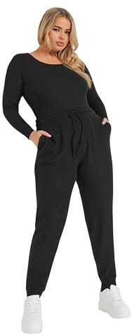 Yours Curve Soft Touch Joggers - Women's - Plus Size Curve