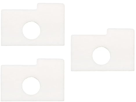 3 Stück Luftfilter für Stihl MS 170, MS 180, Doppel schicht Filterplatte 017 018 Kettensäge Ersatzteile Motorsäge Zubehör Hochleistungsfilter (Old Tri)