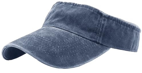 jerbro Unisex Visoren Cap Sonne Hut Golf Tenniskappe mit Sonnenblende Baseball Kappe Baseballmütze Einstellbar Visor Sommer Schirmmütze für Damen Herren