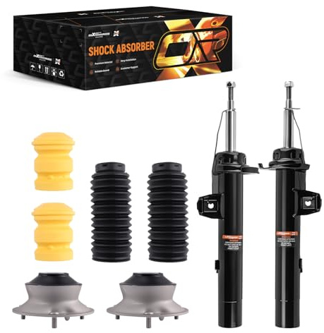 maXpeedingrods Kit d'amortisseurs avant pour BMW Série 1 E81 E82 E87 E88 03-13 31316782329 31316783995