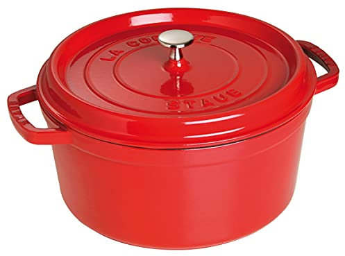 STAUB - Cocotte ronde en fonte - 7 l - Cerise