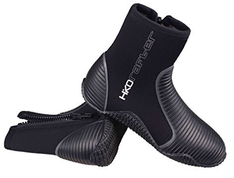 Hiko Neoprenschuh Rafter Hoch warm 5mm Wassersport Kajak Kanu SUP Surfen Rafting, Schuhgrößen:5