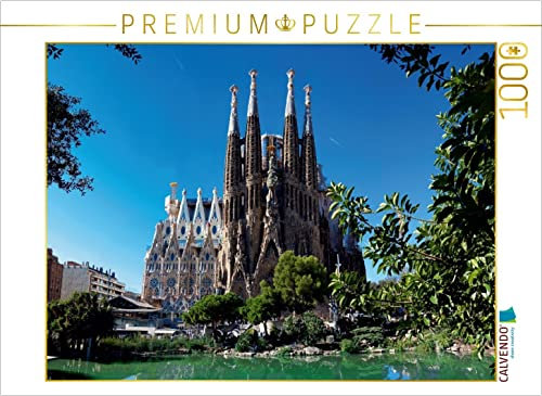 CALVENDO Puzzle Sagrada Família 1000 Teile Puzzle quer | 1000 Teile Lege-Größe 64 x 48 cm Foto-Puzzle für glückliche Stunden