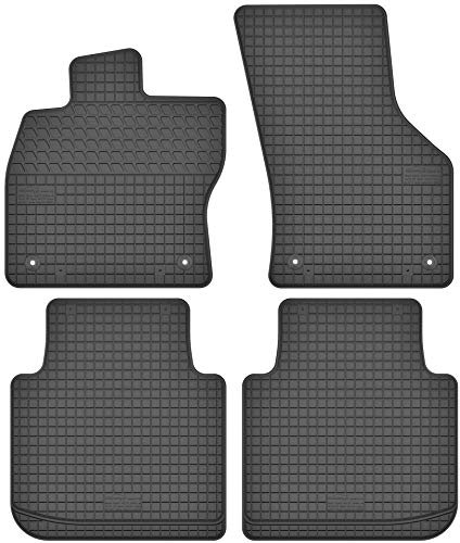 Gummimatten Gummi Fußmatten Satz für Skoda Kodiaq (ab 2017) / Superb III (ab 2015) / VW Volkswagen Arteon (ab 2017) / Tiguan Allspace (ab 2017) - Passgenau