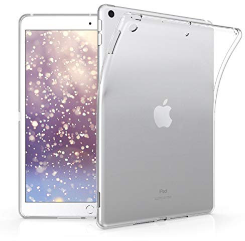 kwmobile Hülle kompatibel mit Apple iPad 10.2 (2019/2021) Hülle - weiches TPU Silikon Case transparent - Tablet Cover Transparent