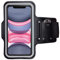 CoverKingz Porta cellulare da corsa per Apple iPhone 11 (6,1 Zoll) - Porta telefono corsa con tasca portach iPhone 11 - Portacellulare per correre Fascia braccio smartphone Nera