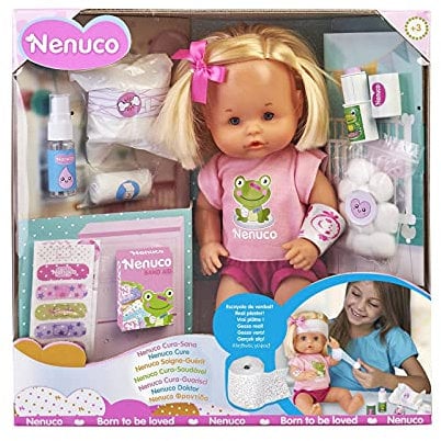 Nenuco- Cure, Doll pour Jouer au Docteur avec des Accessoires, pour Les Enfants de Plus de Deux Ans (Famosa 700016256)