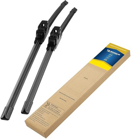MICHELIN Perfect Fit 133 Scheibenwischer Set | Mercedes E-Serie 211 | 650/650mm | Gelenkfreie Wischerblätter | Perfekte Passform, Geräuscharm | Nachhaltige Verpackung