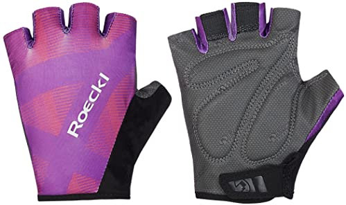 Roeckl Busano Fahrrad Handschuhe kurz lila 2023: Größe: 7