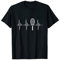 Tennis Heartbeat Pulse Love Tennisspieler Raquet Pulse Line T-Shirt