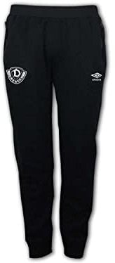 UMBRO Dynamo Dresden Travel Jogginghose Herren schwarz/rot, 3XL