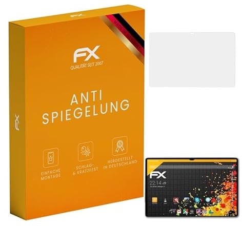 atFoliX Screen Protector compatible with Samsung Galaxy Tab S9 Ultra Screen Protection Film, anti-reflective and shock-absorbing FX Protector Film (2X)